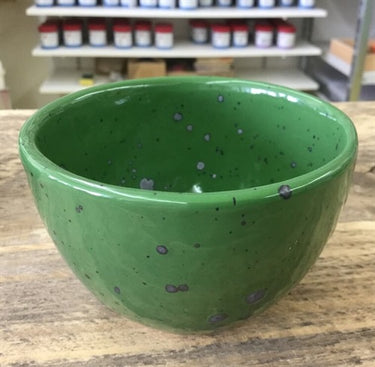 Lergodsglasyr 9504 Irländsk Grön