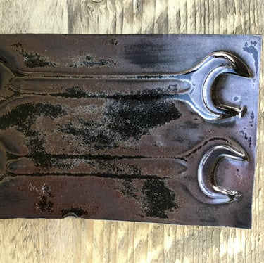 Lergodsglasyr 9576 Kopparguld