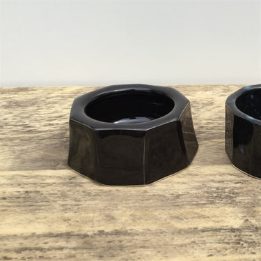 Lergodsglasyr 9589 Svart Blank