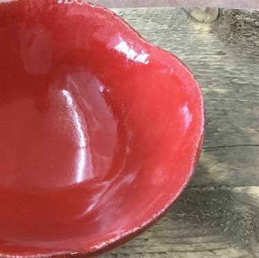 Lergodsglasyr 9602 Eldröd