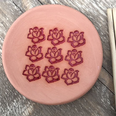 Lergodsglasyr 9611 Lack röd