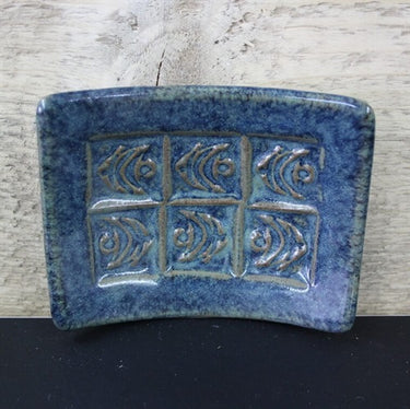 Stengodsglasyr 9883 Svart blå Stengods