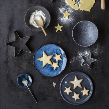 Stengodsglasyr 9888 Svart Granit