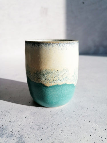 Stengodsglasyr 9890 Turquoise Granite