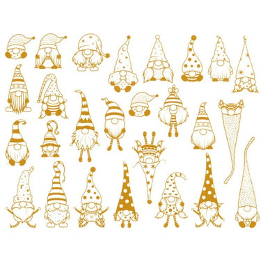 Decals, Nisser Guld