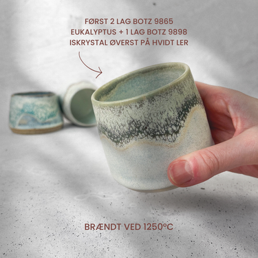 Stengodsglasyr 9865 Eucalyptus