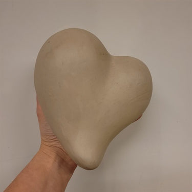 Gipsform, litet hjärta, vänster