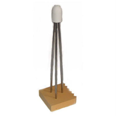 Glasyrstativ set med 3 stavar, 200mm