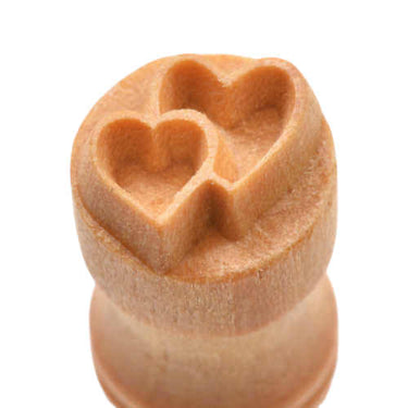 Hjerte stempel til keramik
