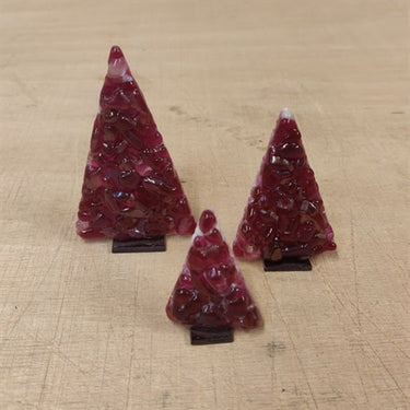 Form i rostfritt stål, triangel, 3 st.