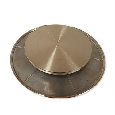 Kavalett i aluminium dubbelsidig Ø30+20 cm