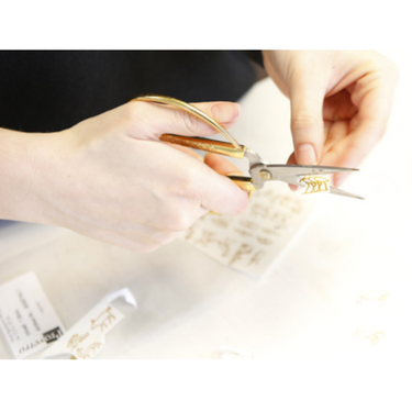 Decals, Små Blad Guld