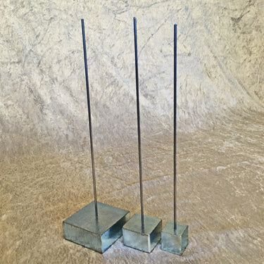 Stålsockel galvaniserad, 20x20x20mm