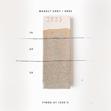 Stengodsglasyr 9893 Basalt Grey