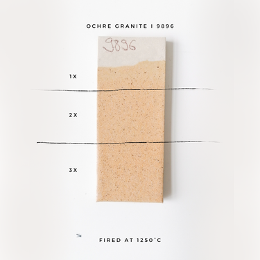 Stengodsglasyr 9896 Ochre Granit