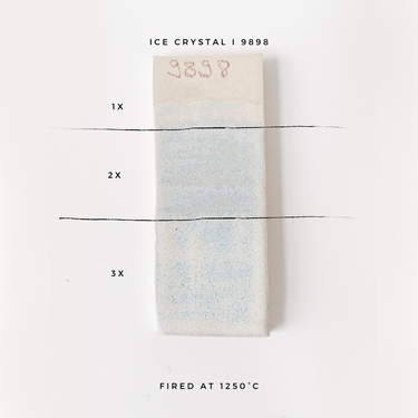 Stengodsglasyr 9898 Ice Crystal