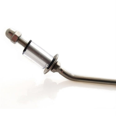 Rostfri skaft, lång gänga