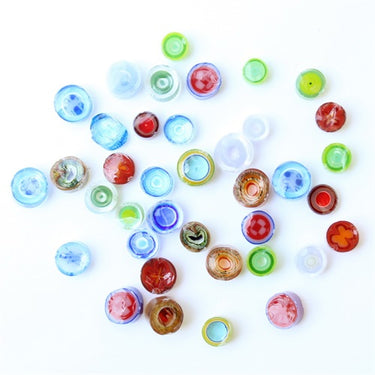 Bullseye Millefiori, CoE90 Standardmix, 10g