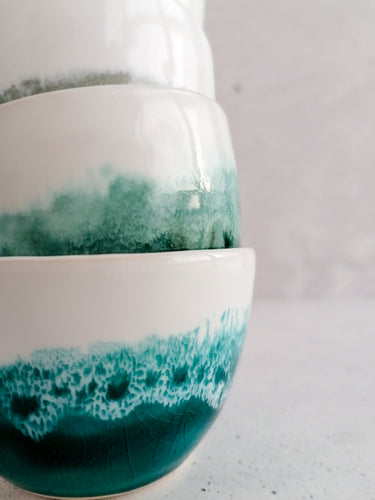 Lergodsglasyr 9353 Oriental Blue