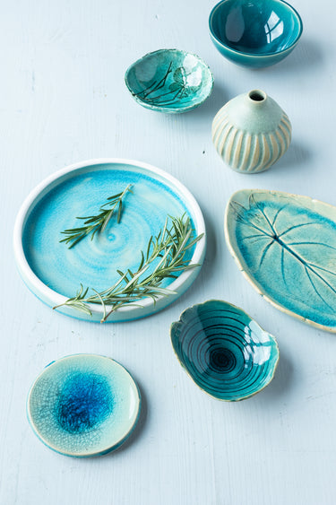 Lergodsglasyr 9353 Oriental Blue