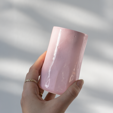 Lergodsglasyr 9529 Rose Crystal