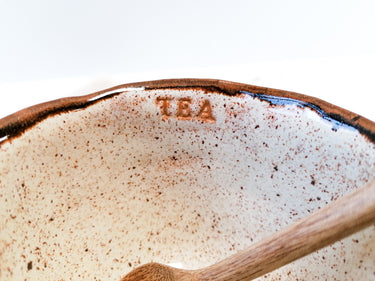 Stengodsglasyr 9886  Speckle Cream