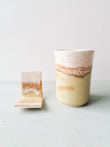 Stengodsglasyr 9899 Travertin