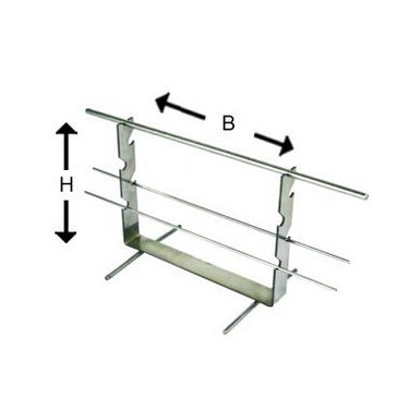 Pärlställningsset 140x130 mm med 3 stavar