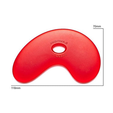 Small Bowl Rib, drejsken, röd