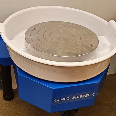 Shimpo Whisper T, Drejskiva med bultar i plattan för fladdermöss.