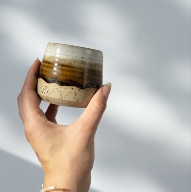 Lergodsglasyr 9104 Cognac