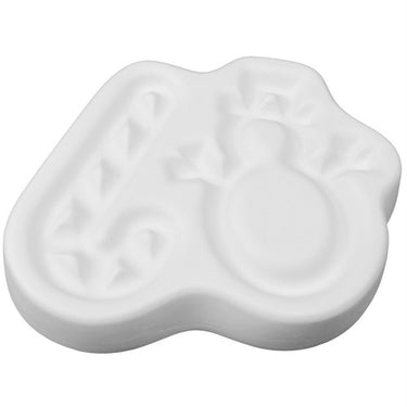 Gjutform , julpinne och snögubbe