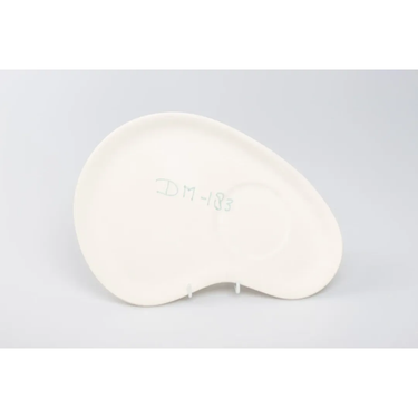 Gjutform – Tallrik med plats för kopp, 28,8 × 20 cm