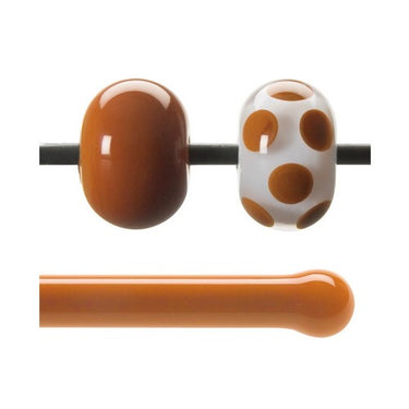 Bullseye Burnt Orange Opaque 0329-0576