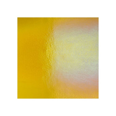 Bullseye 1137-0051 Ockragul Transp. Iridiserande. 2mm.