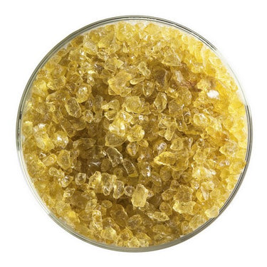 Bullseye 1437-0003 Ljusgul Transp. Frit Grov