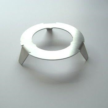 Glashållare för skålar eller kulor, Rostfritt stål