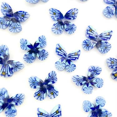 Murrine - Blå fjärilar - CoE96 10g