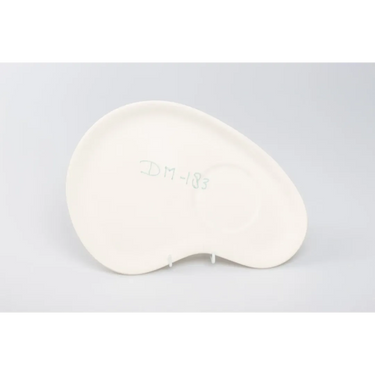 Gjutform – Tallrik med plats för kopp, 28,8 × 20 cm