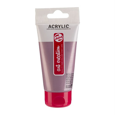 TAC ACRYL 75ML METALLIC ROSE