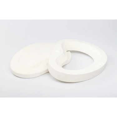 Gjutform – Tallrik med plats för kopp, 28,8 × 20 cm