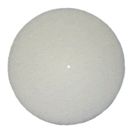 Polerskiva ø 30cm, vit filt
